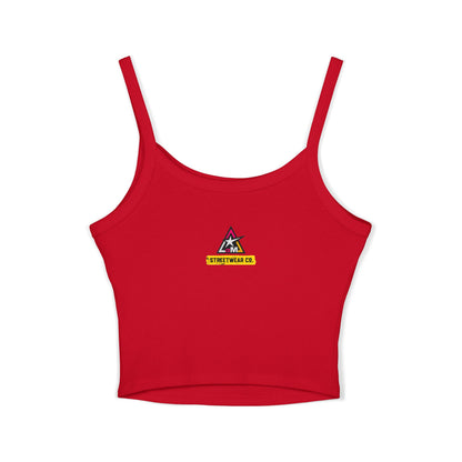 WORTH IT | Funny Dating Graphic Spaghetti Tank | Flirty Confidence Streetwear