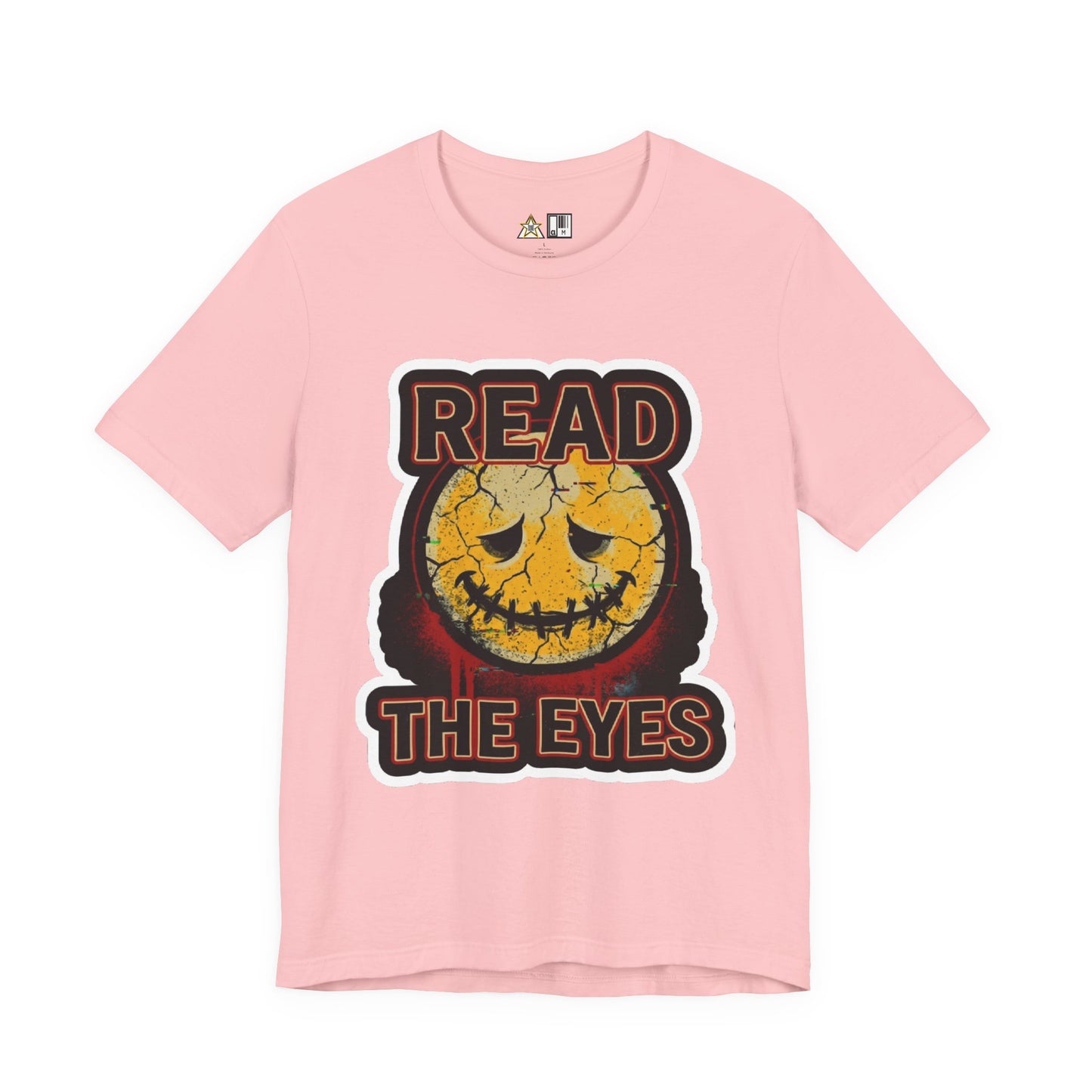 Read The Eyes unisex streetwear graphic tee