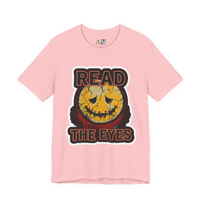 Read The Eyes unisex streetwear graphic tee