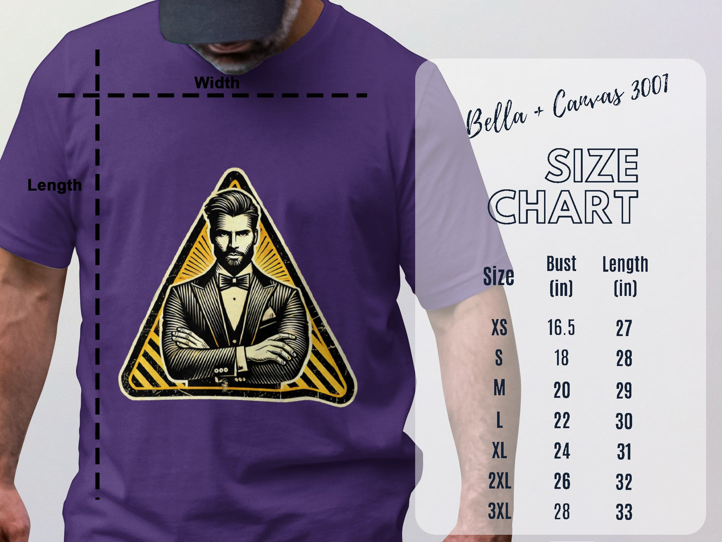 Stylish Graphic Triangle Print T-shirt Apparel product type