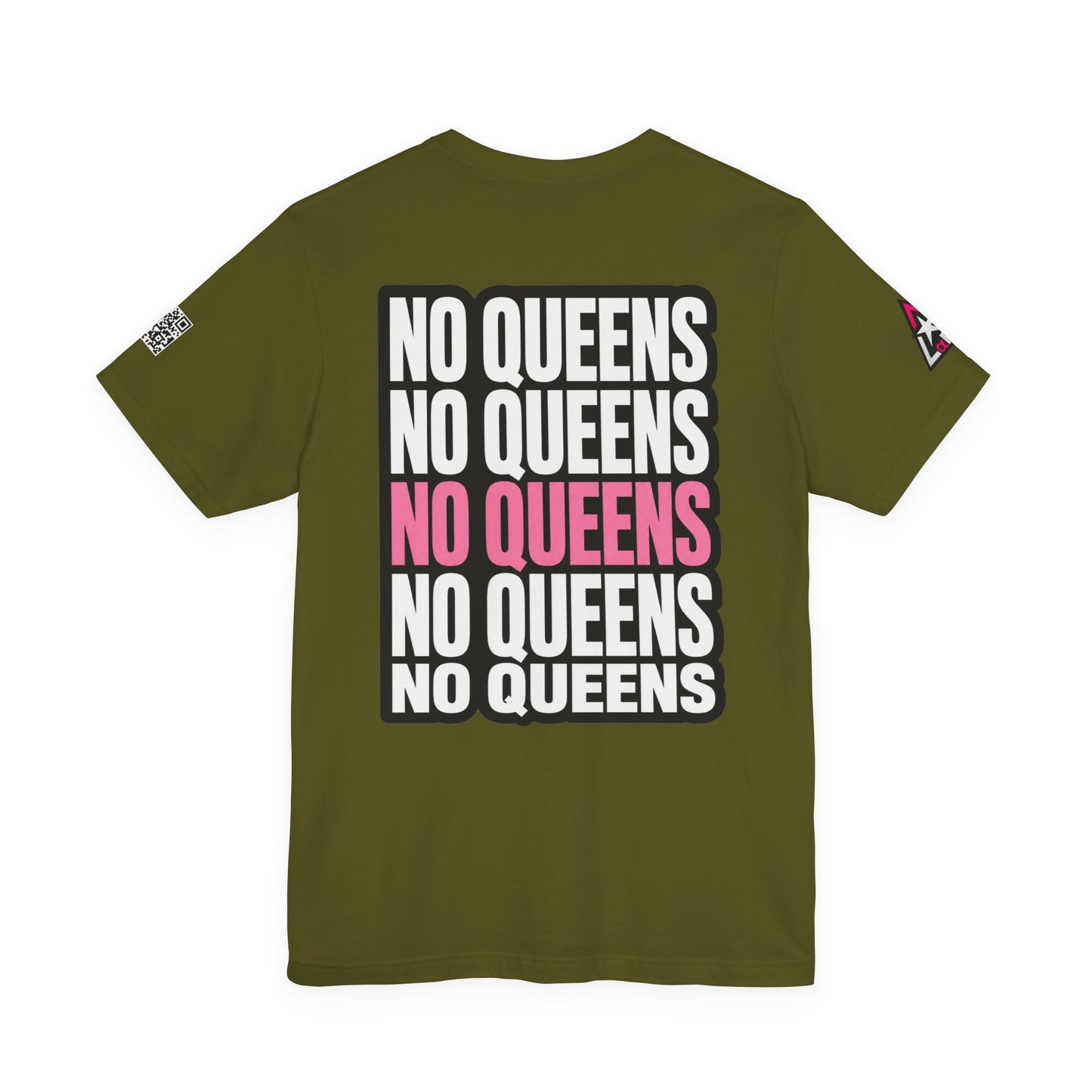 No Queens – Bold Anti Authority Graphic Tee