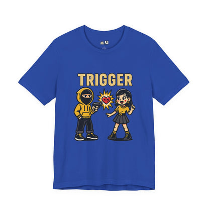 Trigger – Unisex Streetwear Graphic Tee