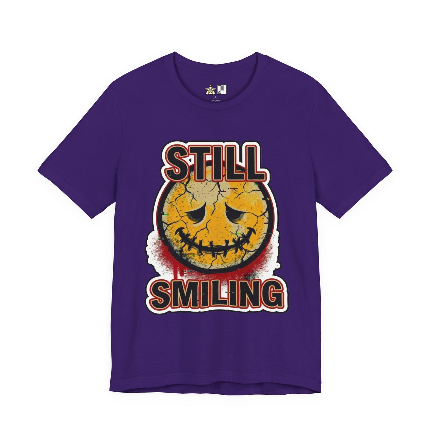Still Smiling unisex streetwear graphic tee