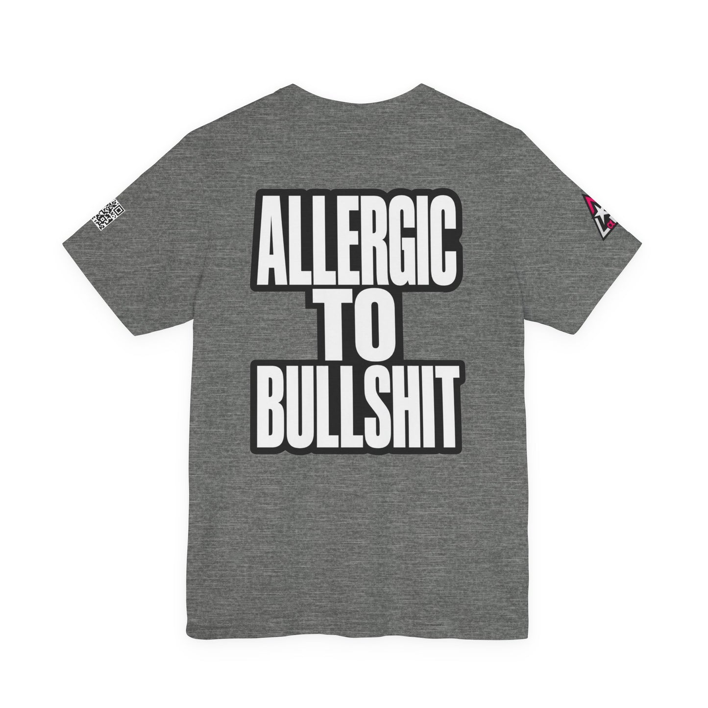 Allergic to Bullshit Graphic T-Shirt | Sarcastic Streetwear Tee  ALLERGIC TO BULLSHIT