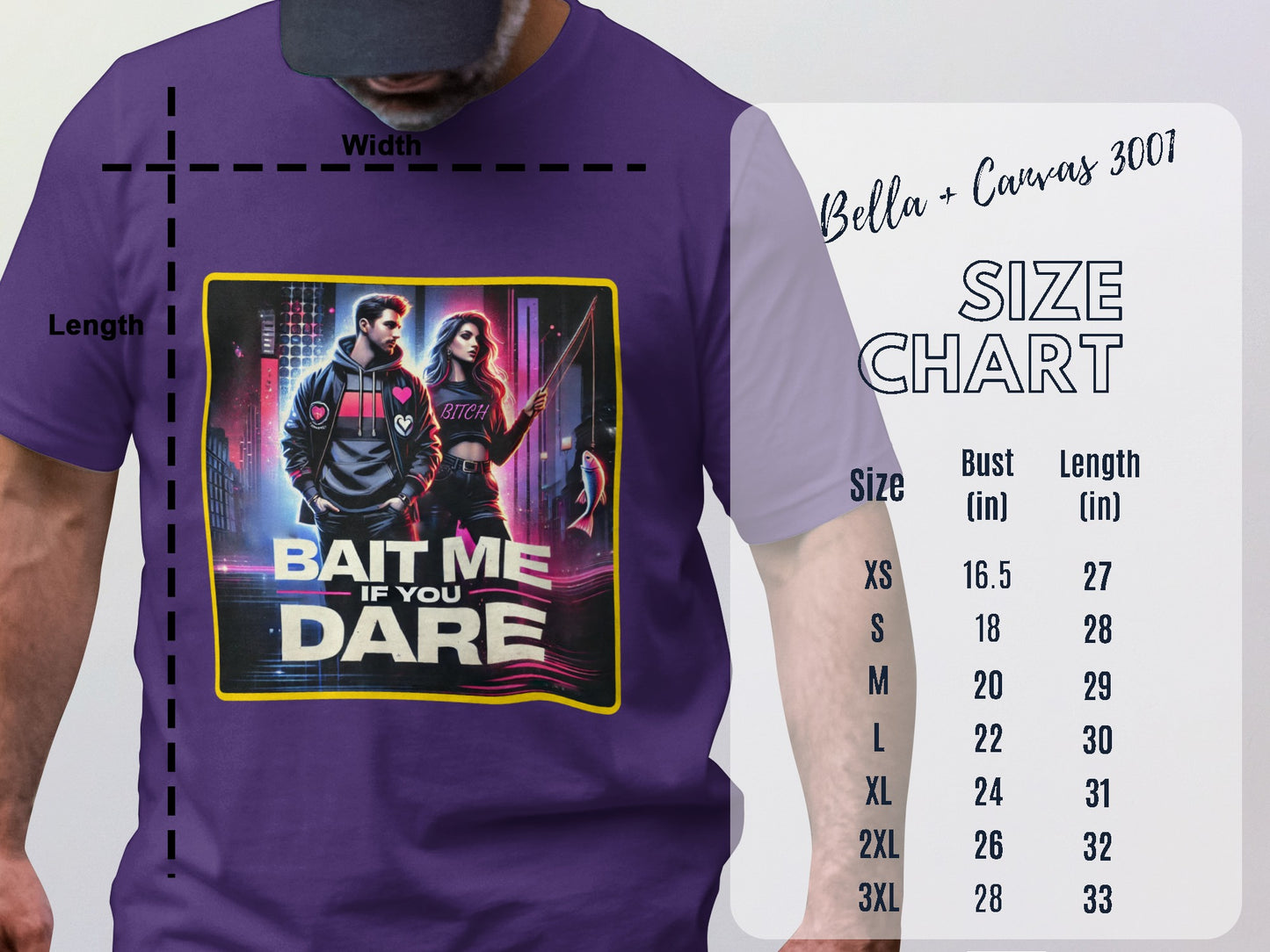 Bait Me If You Dare Graphic T-shirt product type