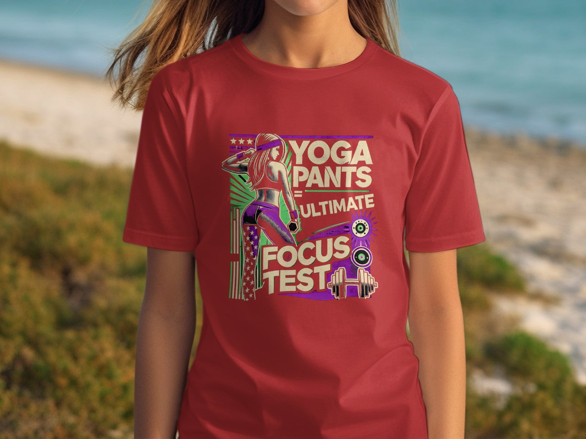 Yoga Pants Ultimate Focus Test T-shirt product type