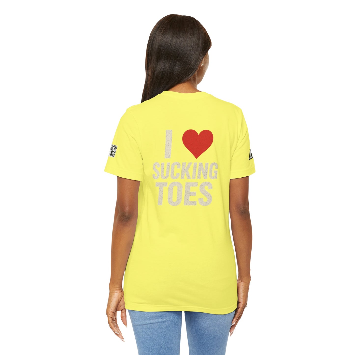 I Love Sucking Toes – Funny Dirty Humor Graphic Tee