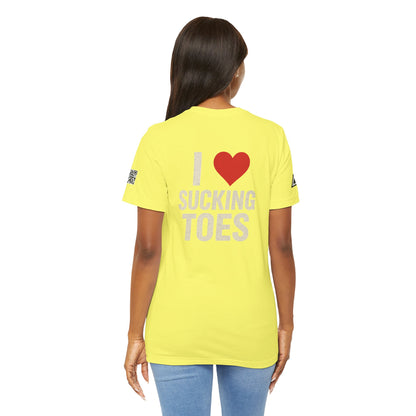 I Love Sucking Toes – Funny Dirty Humor Graphic Tee