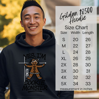 Yes I'm Gingerbread Cookie Monster Hoodie product