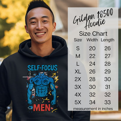 Self-Focus Men Gildan 18500 Hoodie product type