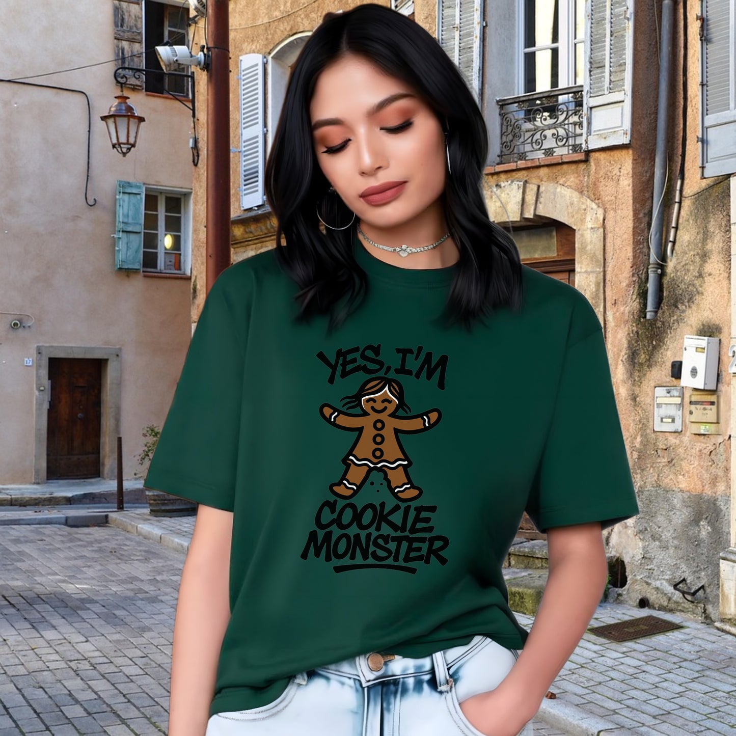 Yes I'm Cookie Monster Graphic Tee product