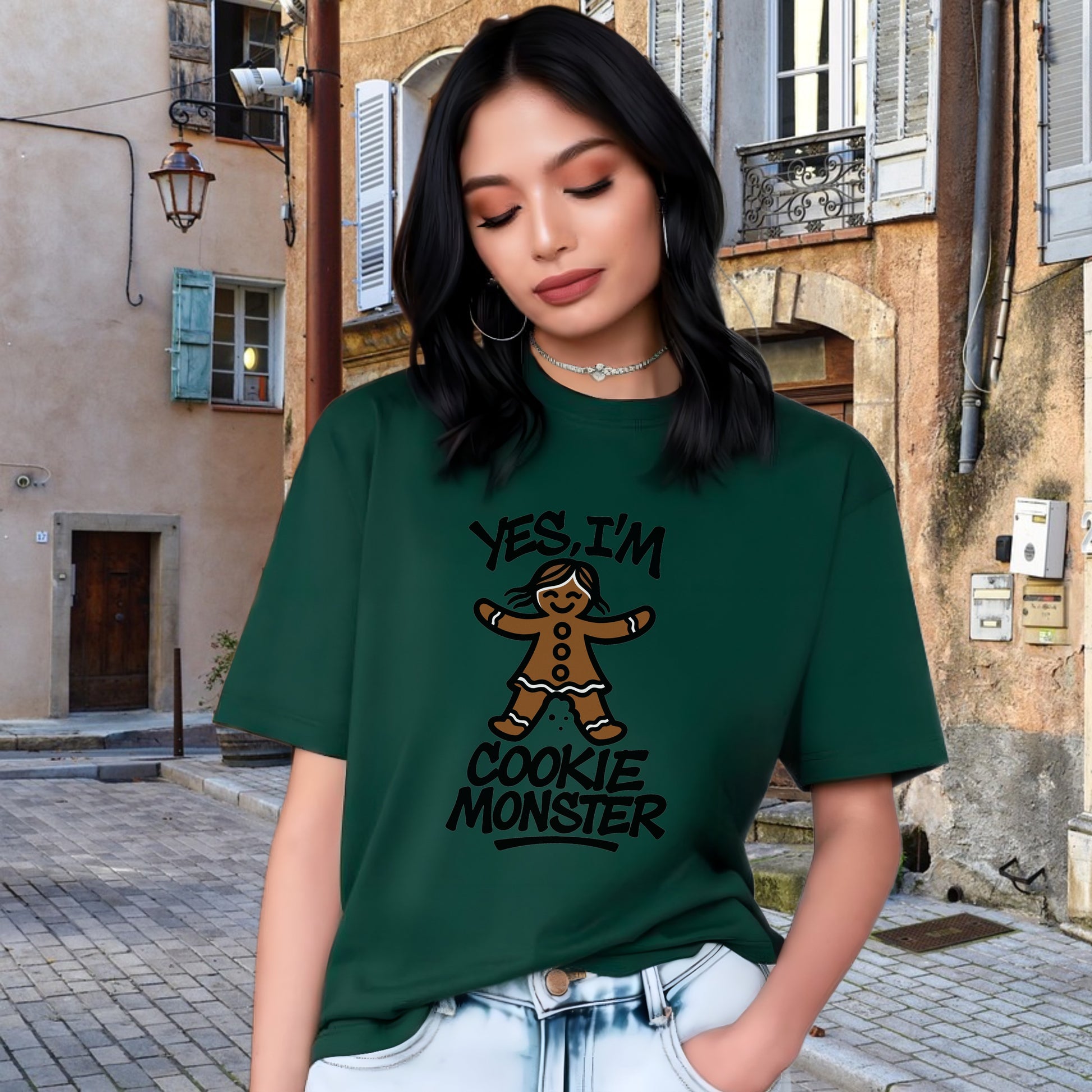 Yes I'm Cookie Monster Graphic Tee product
