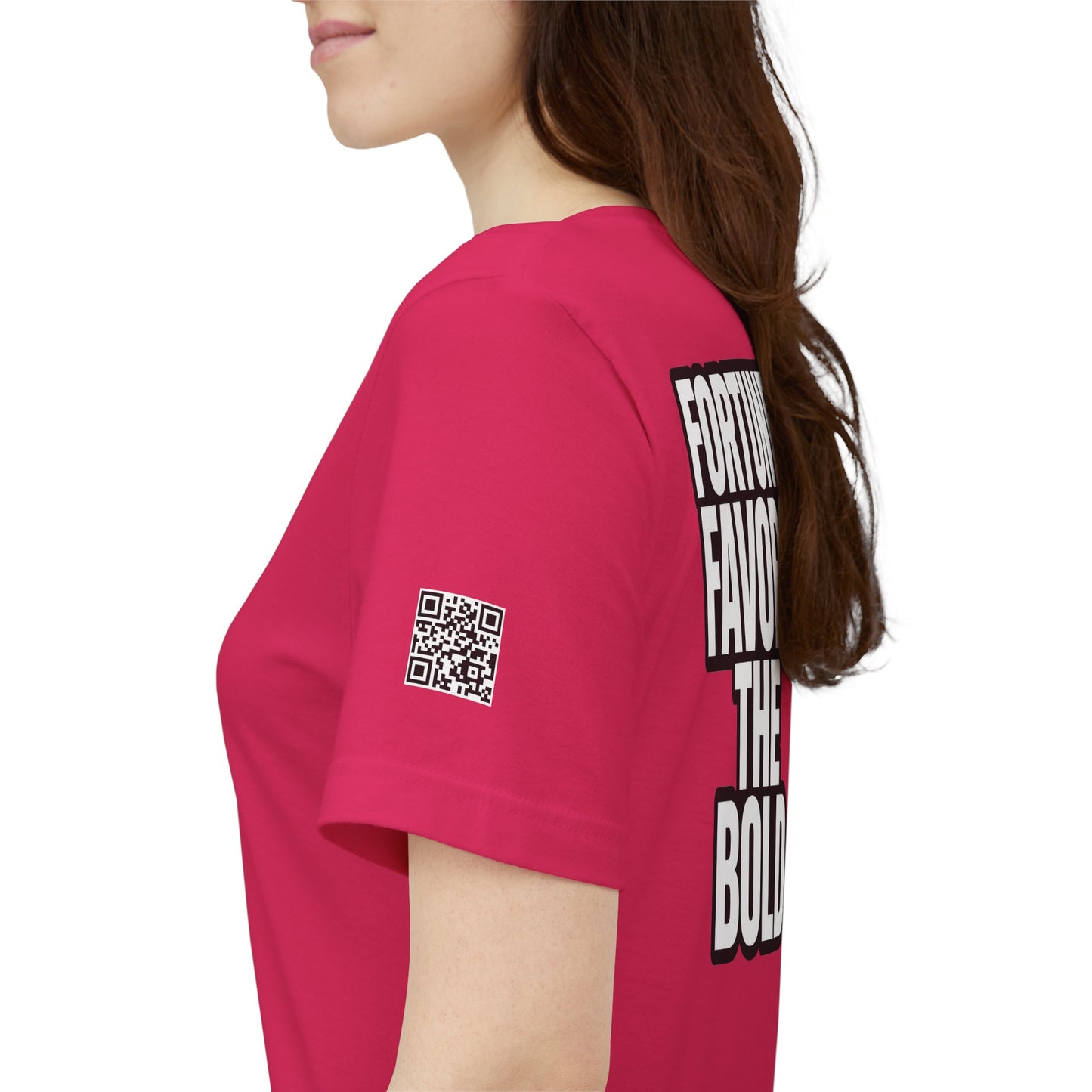Fortune Favors the Bold – Motivational Streetwear Graphic Tee