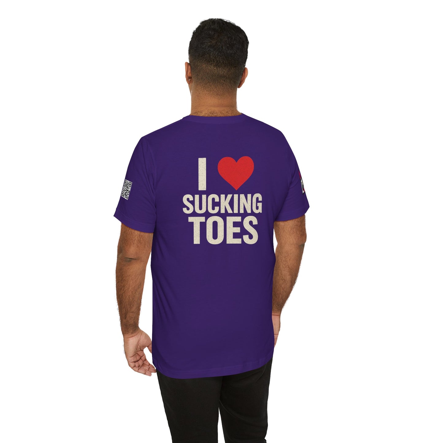 I Love Sucking Toes – Funny Dirty Humor Graphic Tee