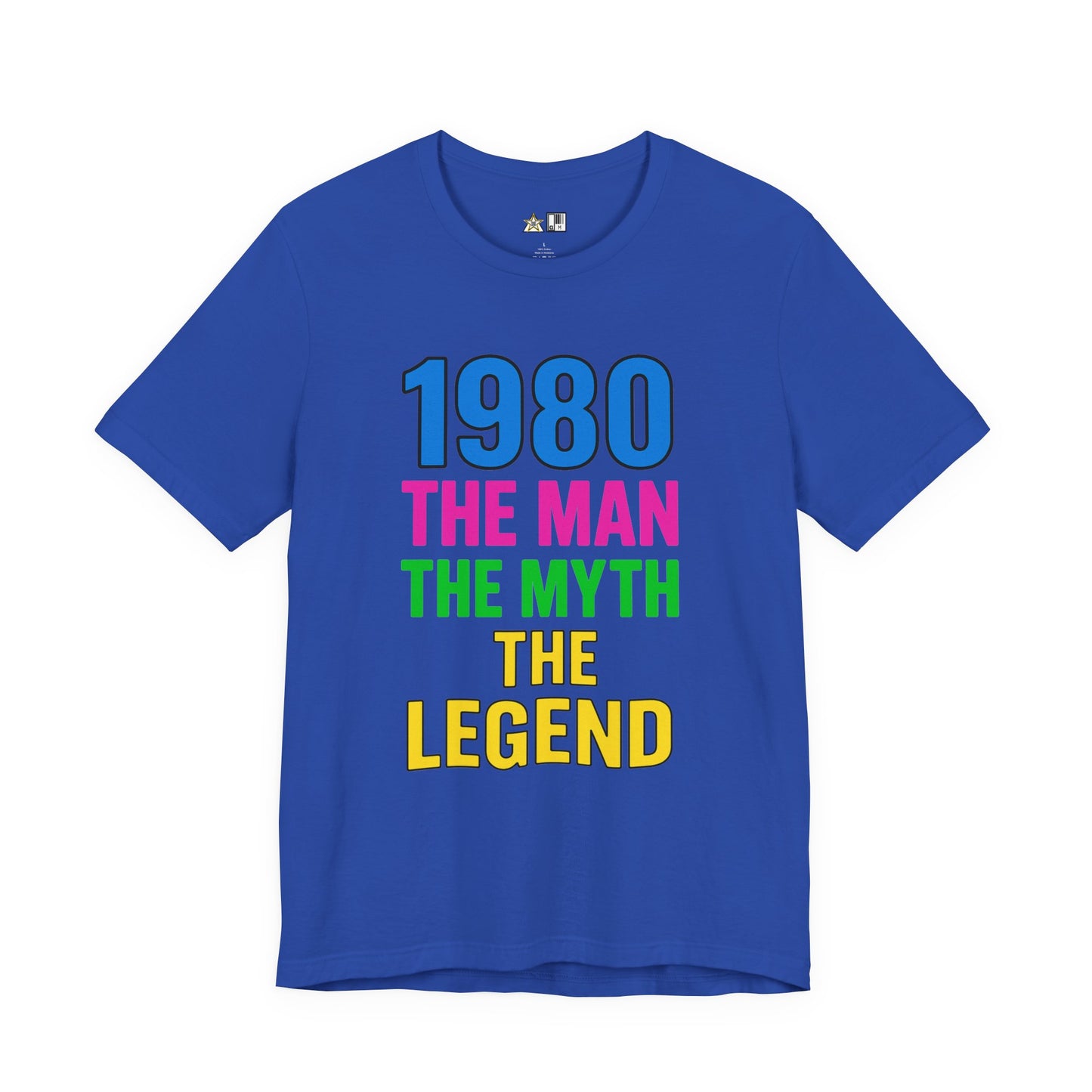 Born a Legend Since 1980 (editable)– Unisex Streetwear Graphic Tee