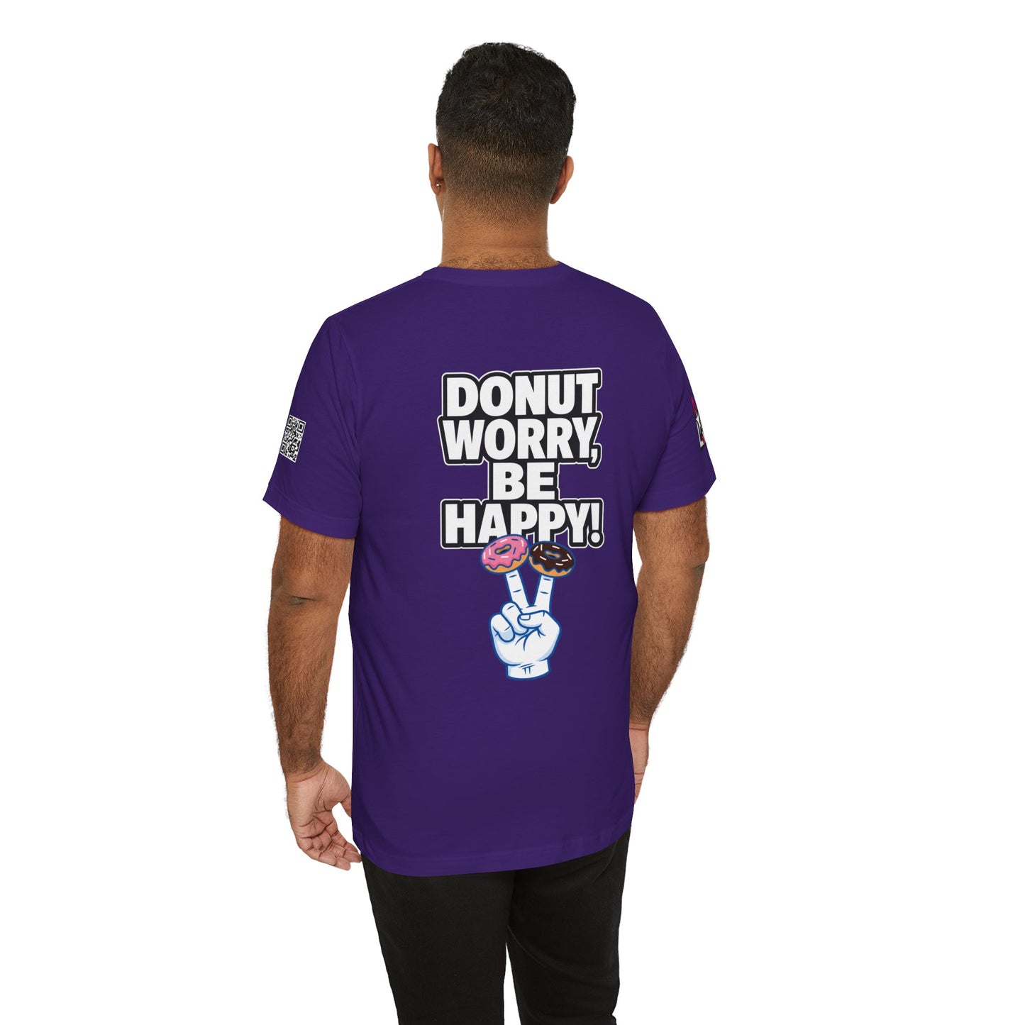 Donut Worry, Be Happy – Funny Donut Graphic Tee