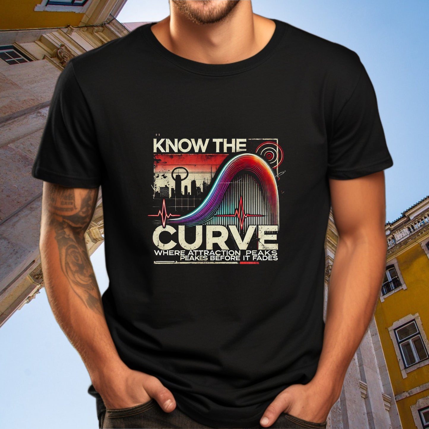 Know The Curve Graphic Tee Shirt product