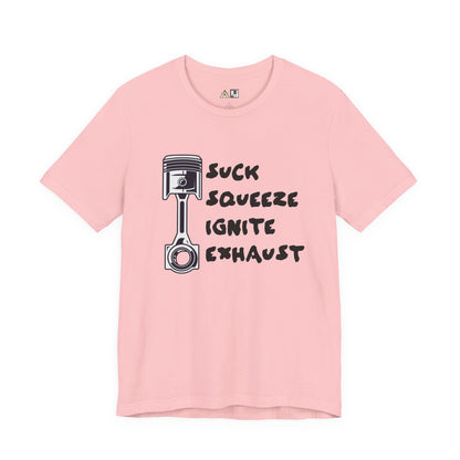 Suck Squeeze Ignite Exhaust Mindset – Unisex Streetwear Graphic Tee