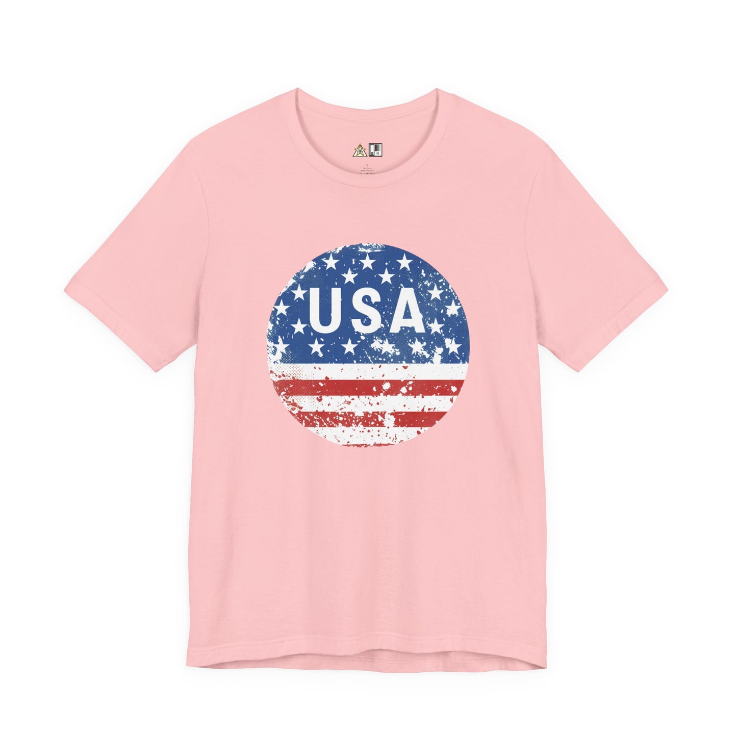 USA Legacy Badge – Unisex Streetwear Graphic Tee