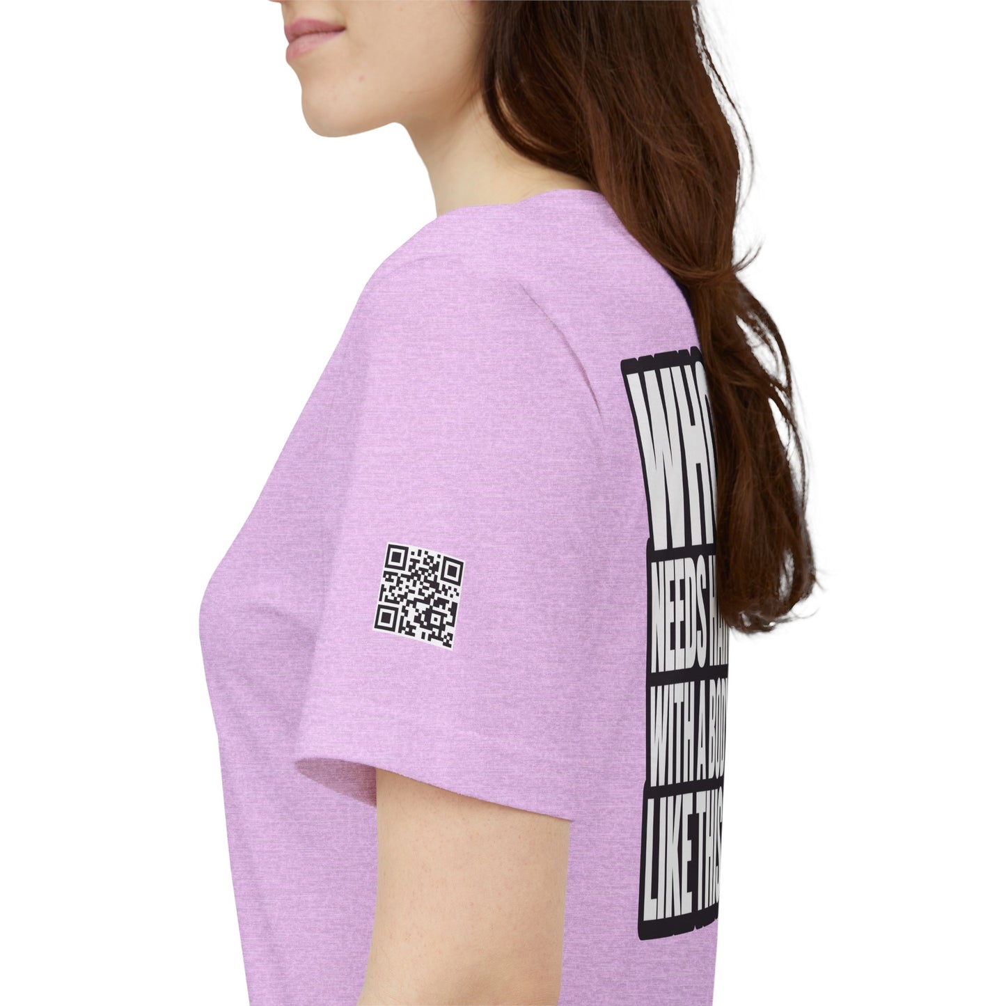 Who Needs Hair With a Body Like This? – Funny Gym Graphic Tee