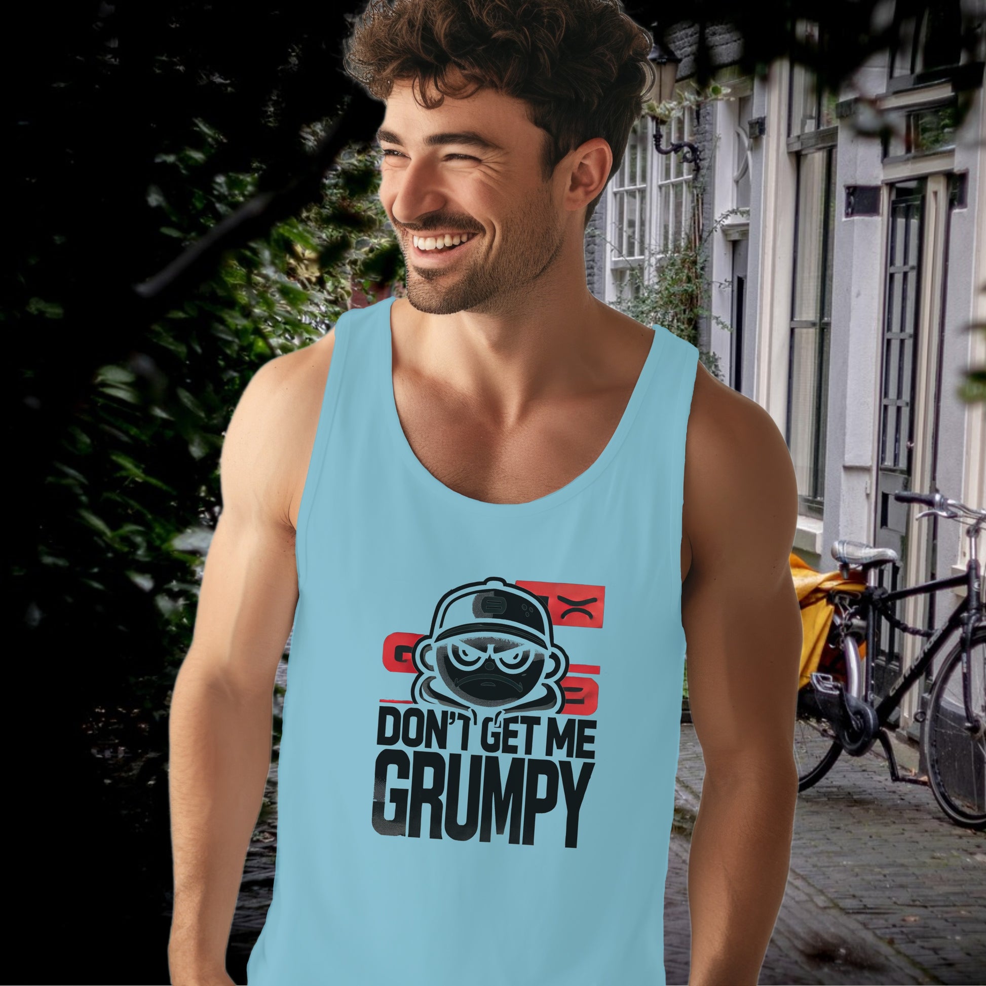 Don't Get Me Grumpy Graphic Tank Top product type