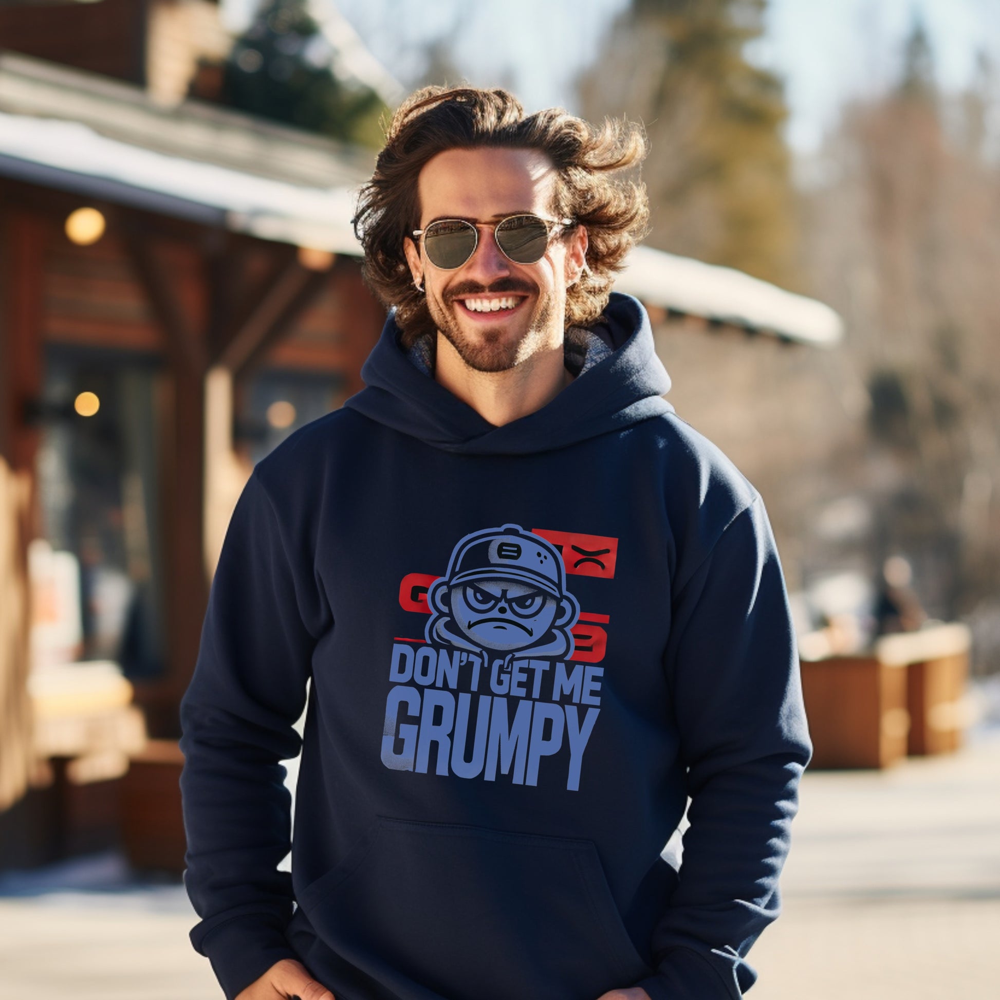 Don't Get Me Grumpy Graphic Printed Hoodie product