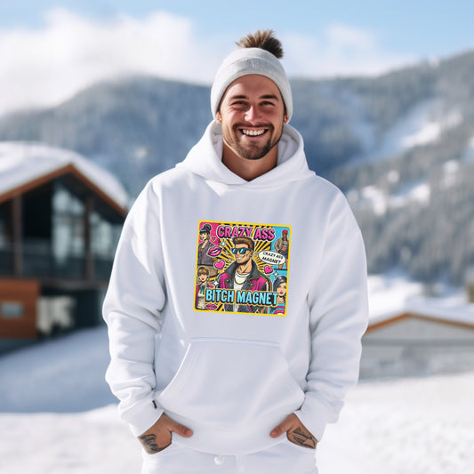 Crazy Ass Bitch Magnet Graphic Hoodie product