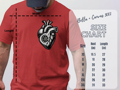 Heart Graphic Design Unisex T-shirt Shopping Guide