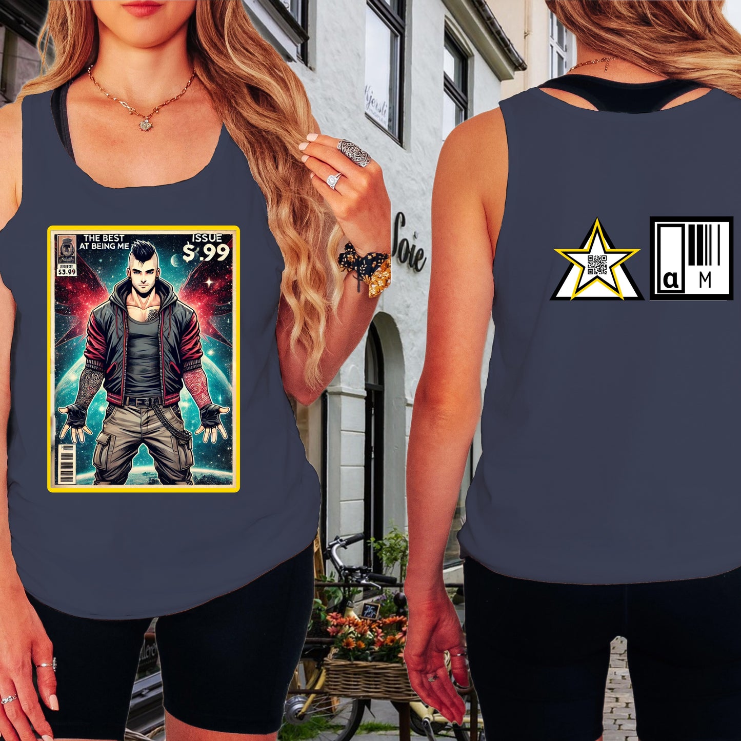 Graphic Novel Cover Women's Tank Top product type