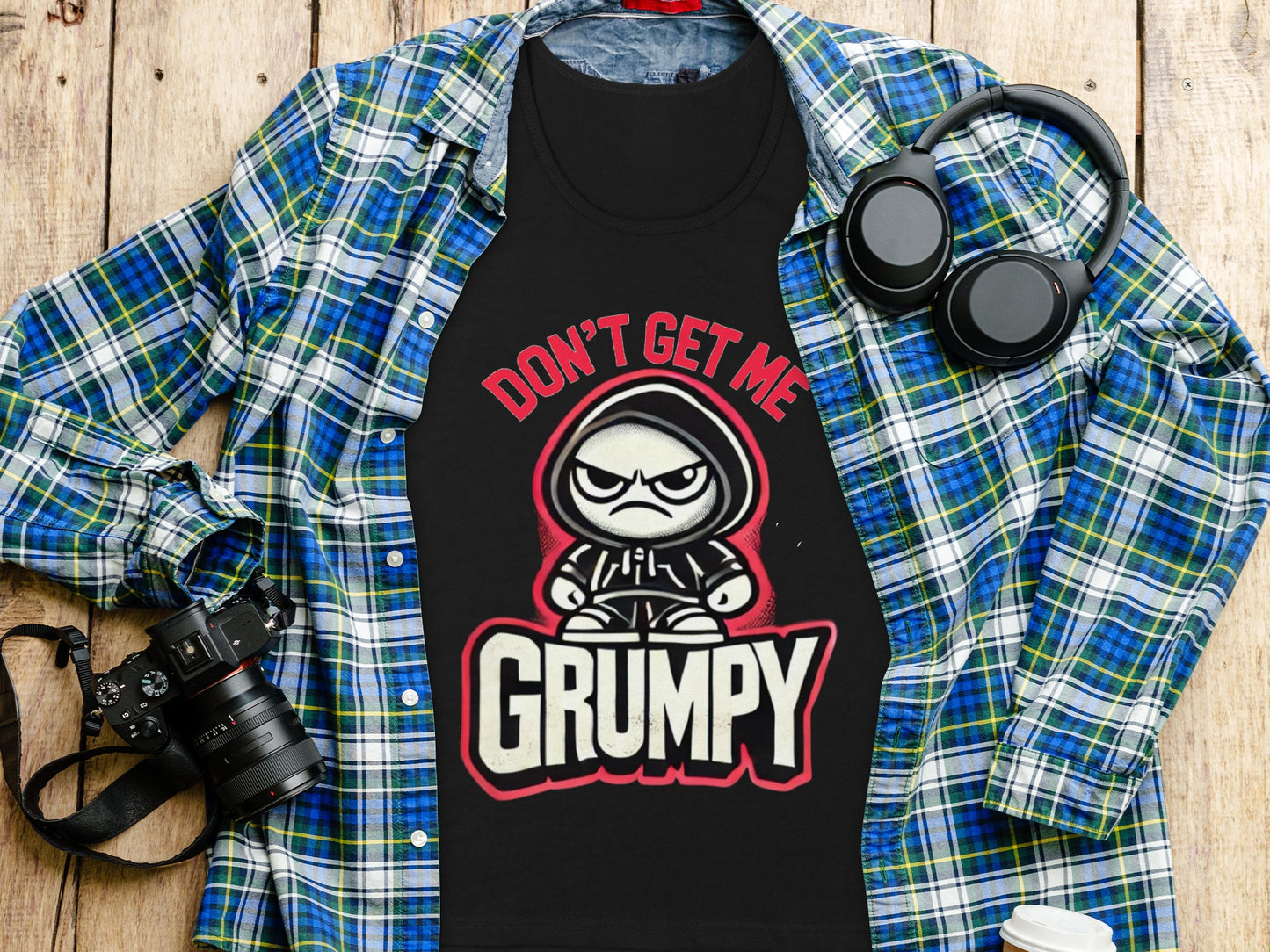Don't Get Me Grumpy Graphic T-shirt product type