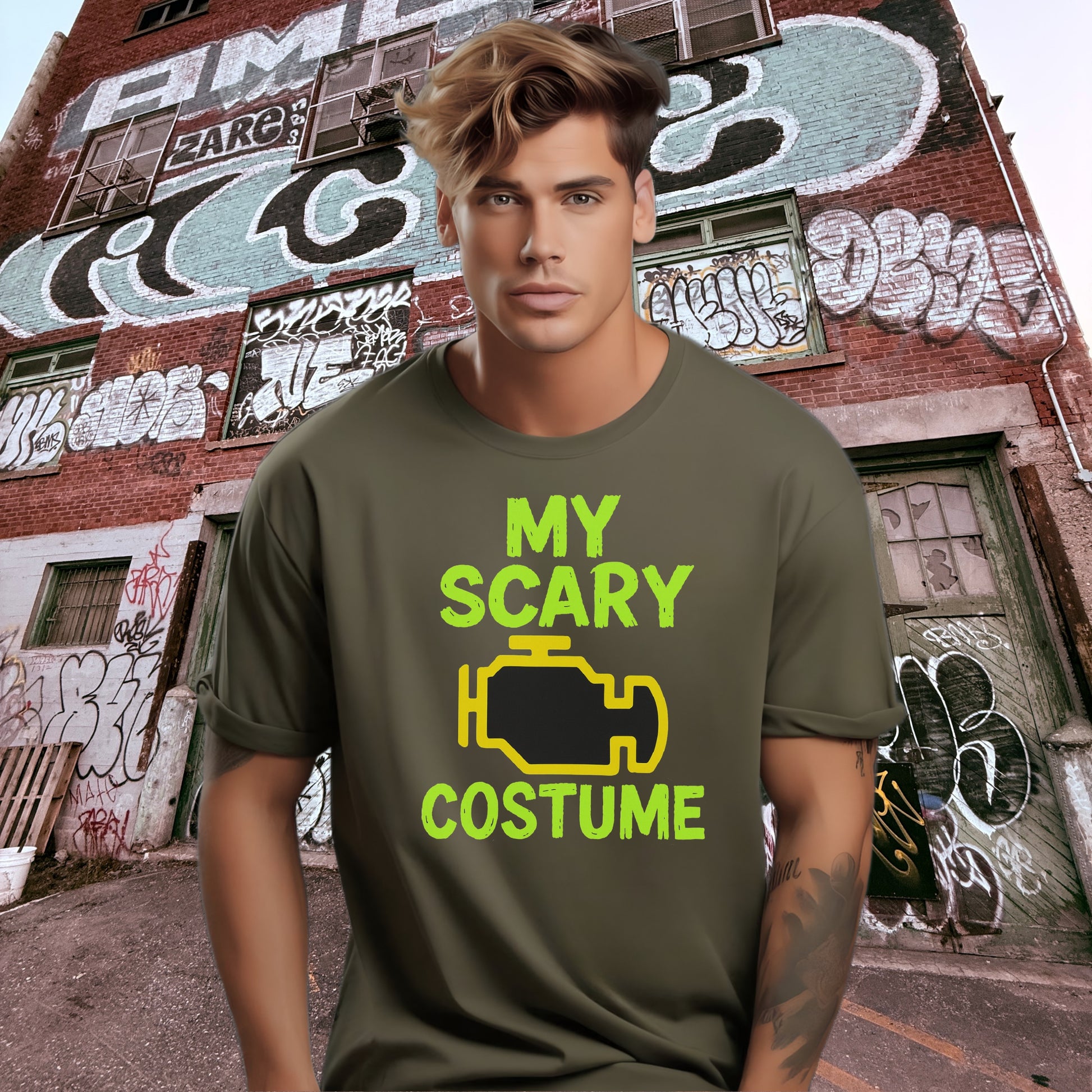 My Scary Costume Graphic T-Shirt for Men