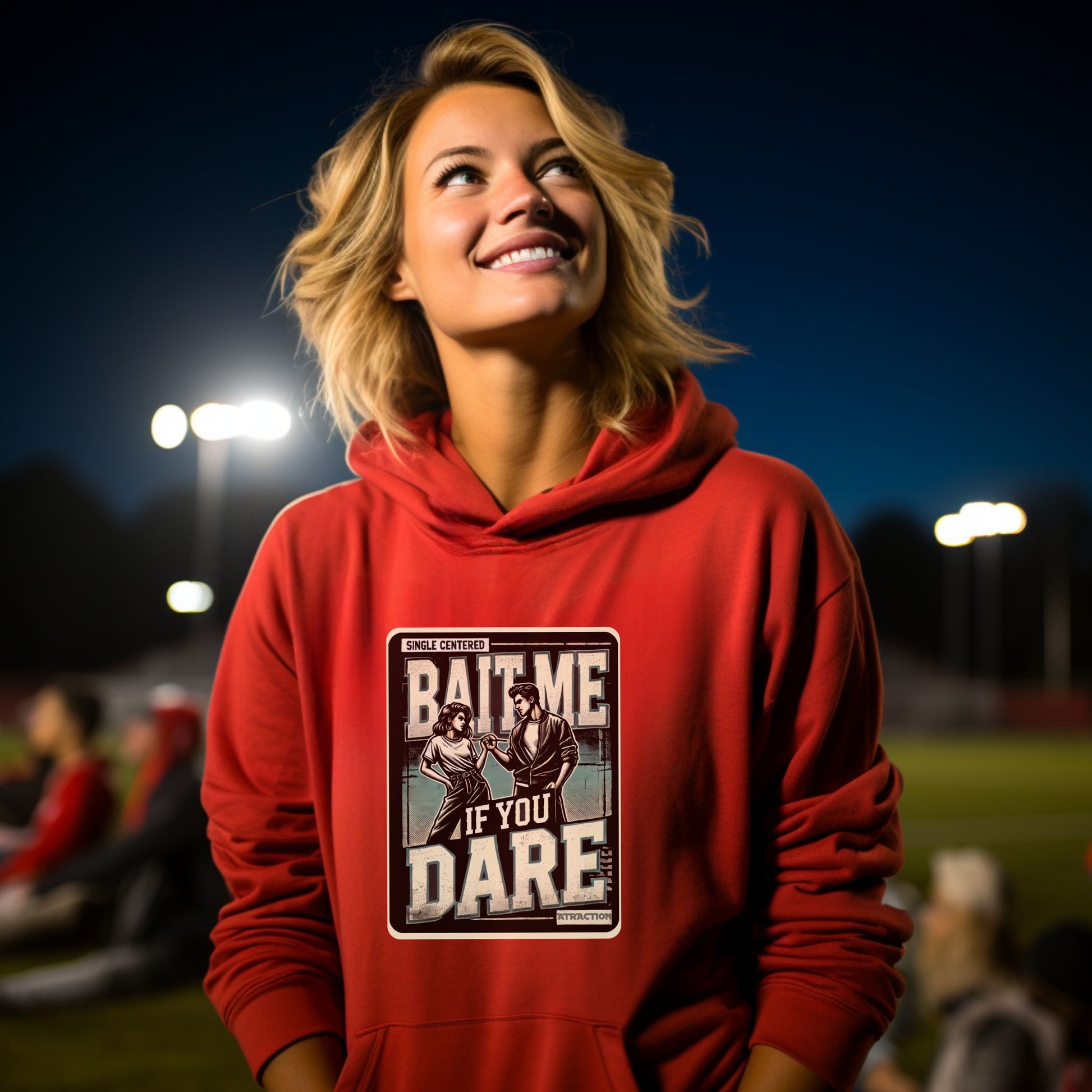 Bait Me If You Dare Statement Hoodie product