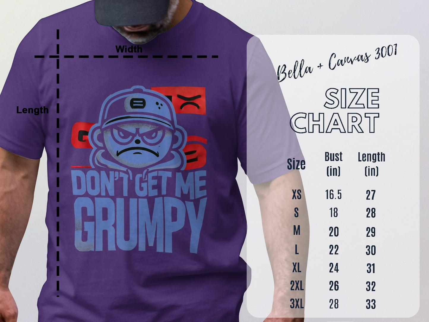 Don't Get Me Grumpy Shirt fun and quirky product type