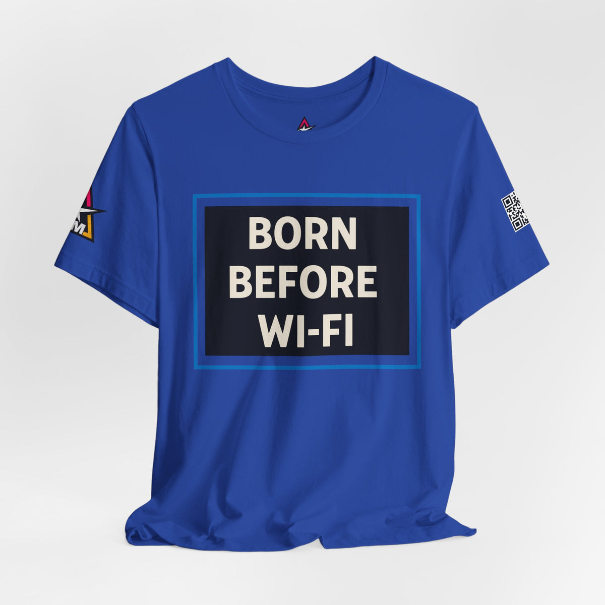 BORN BEFORE WI-FI | Funny Retro Graphic Tee | Gen X & Millennial Streetwear