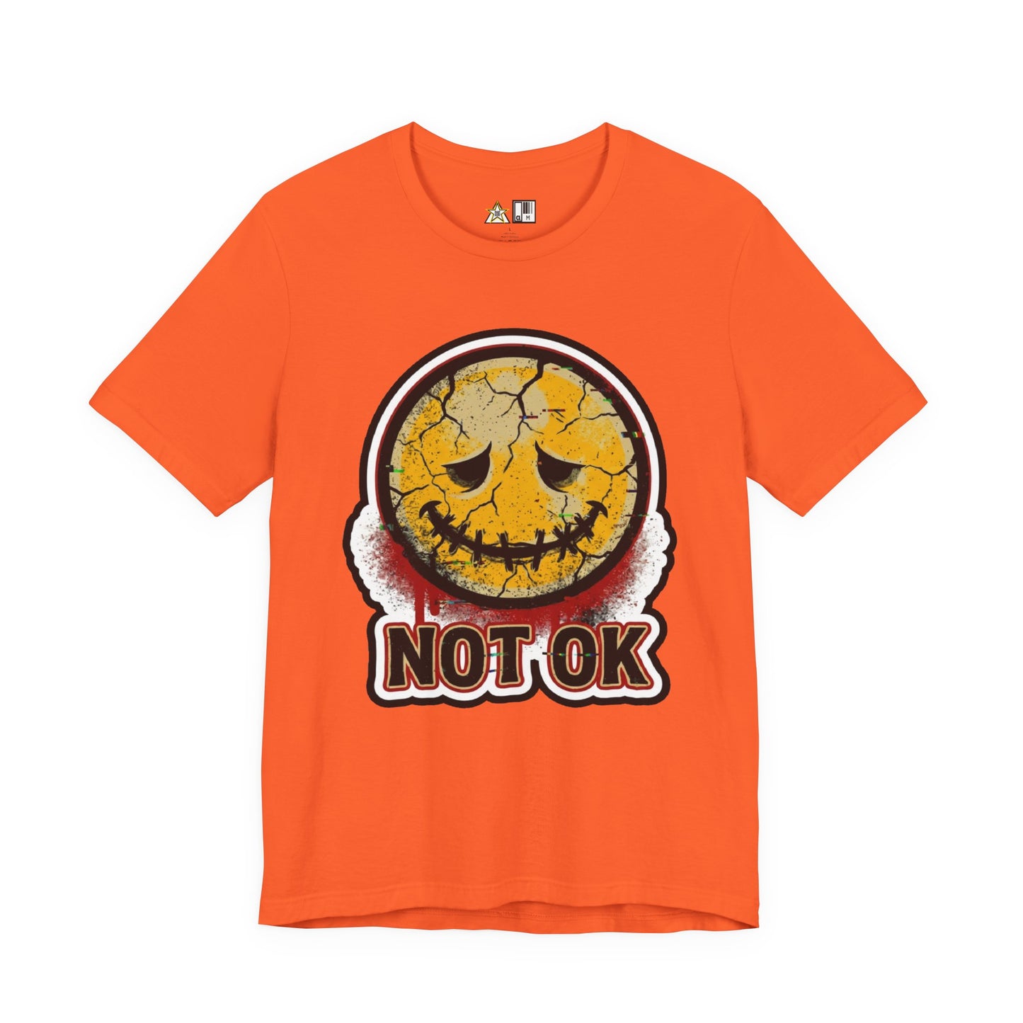 Not Ok unisex streetwear graphic tee