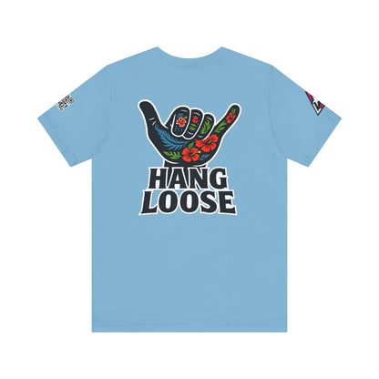 Hang Loose Graphic T-Shirt | Shaka Hand Tee | Tropical Surf Streetwear