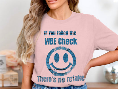 Vibe Check No Retake Graphic T-Shirt product type