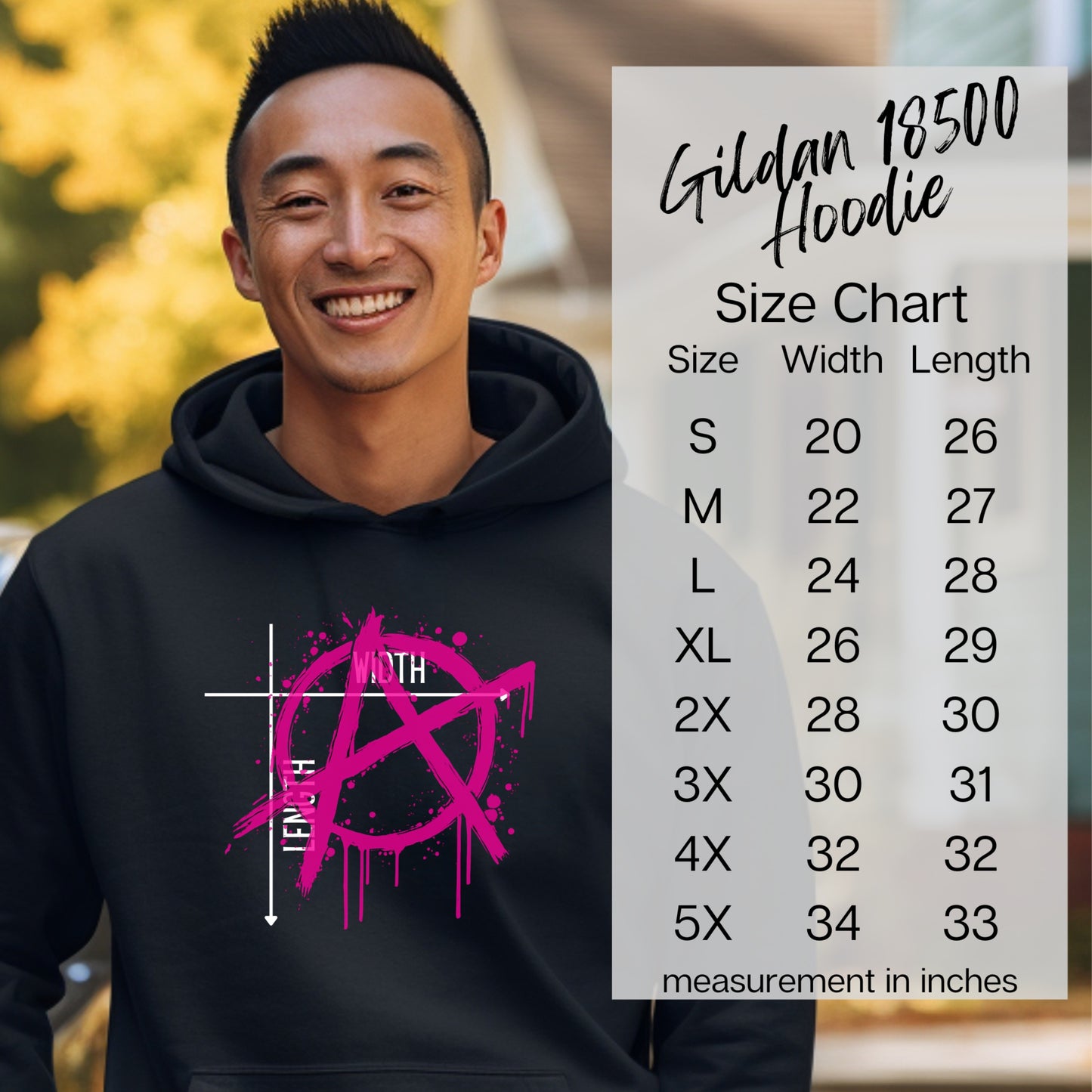 Comfortable Stylish Gildan 18500 Hoodie for Casual Look