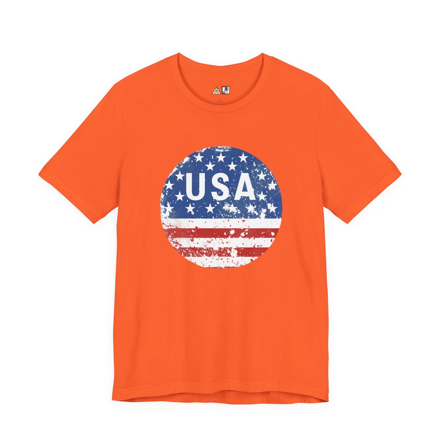 USA Legacy Badge – Unisex Streetwear Graphic Tee
