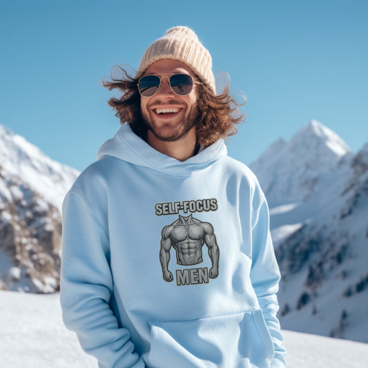 Self-Focus Men Hoodie with Graphic Art product