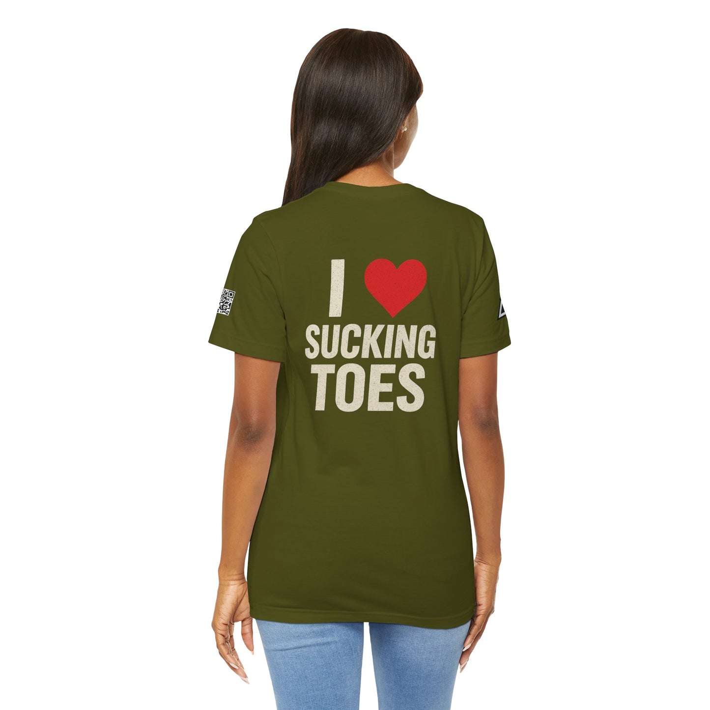 I Love Sucking Toes – Funny Dirty Humor Graphic Tee