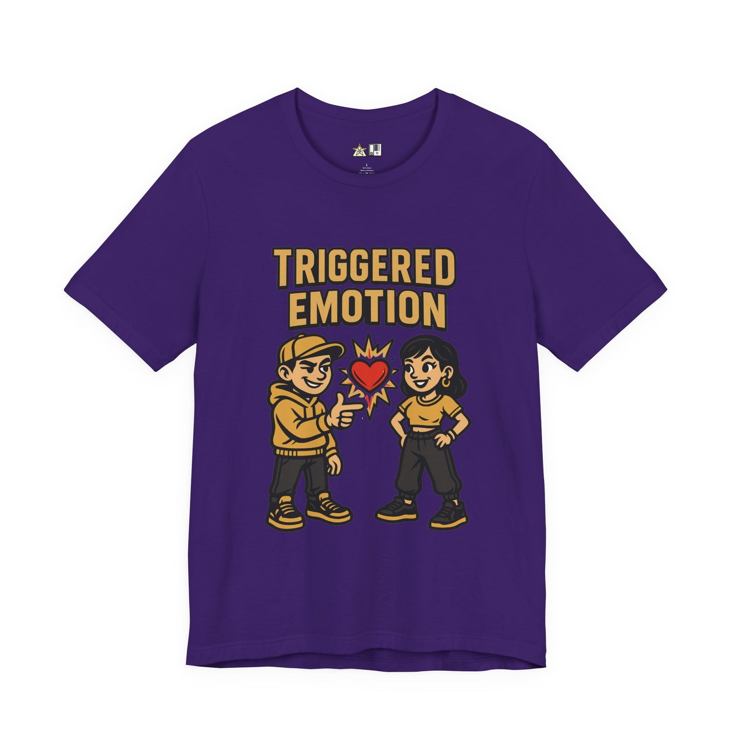 Triggered Emotion – Unisex Streetwear Graphic Tee