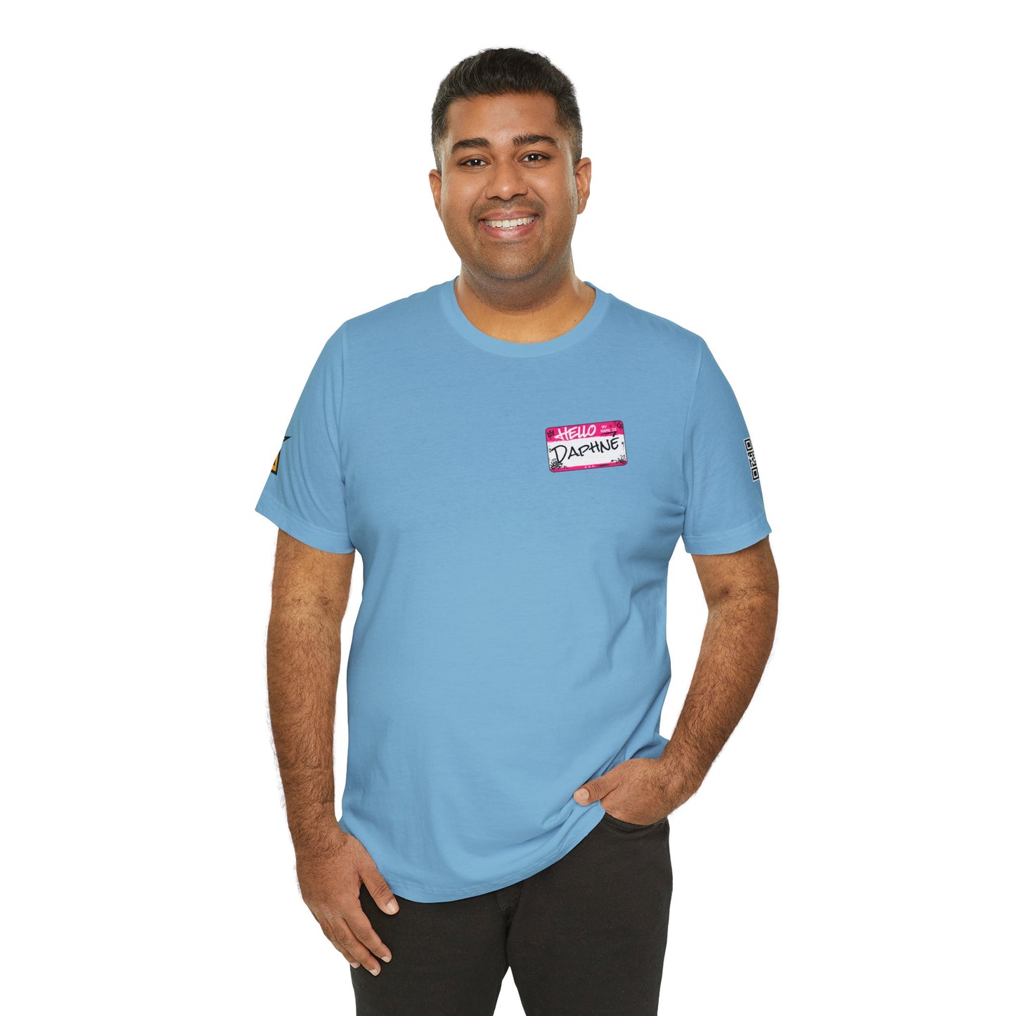 Custom Name Tag – Personalized Streetwear Graphic Tee