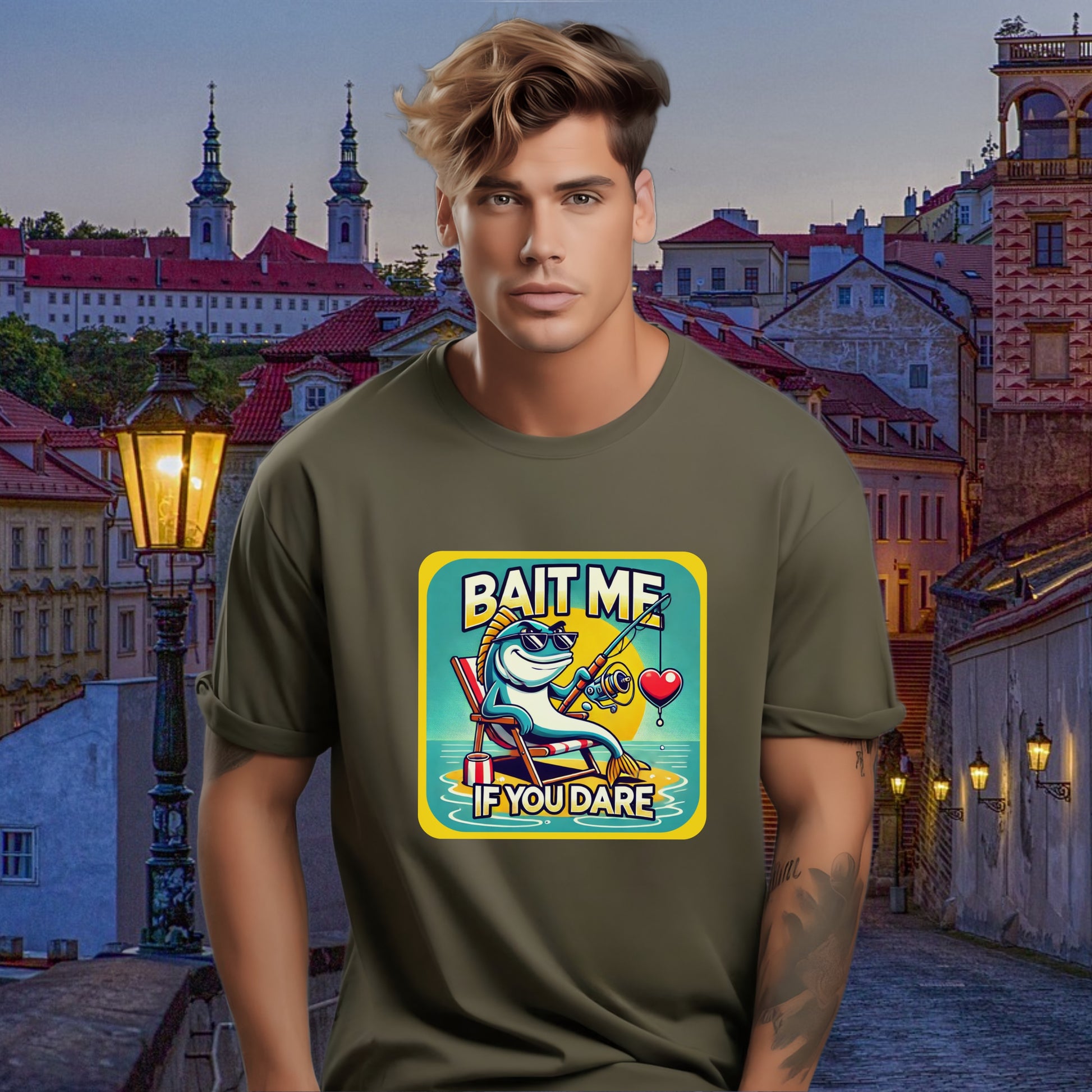 Bait Me If You Dare Graphic T-Shirt Product Type