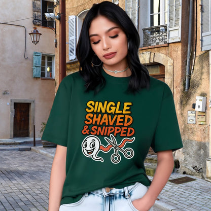 Single Shaved And Snipped Graphic T-shirt product type