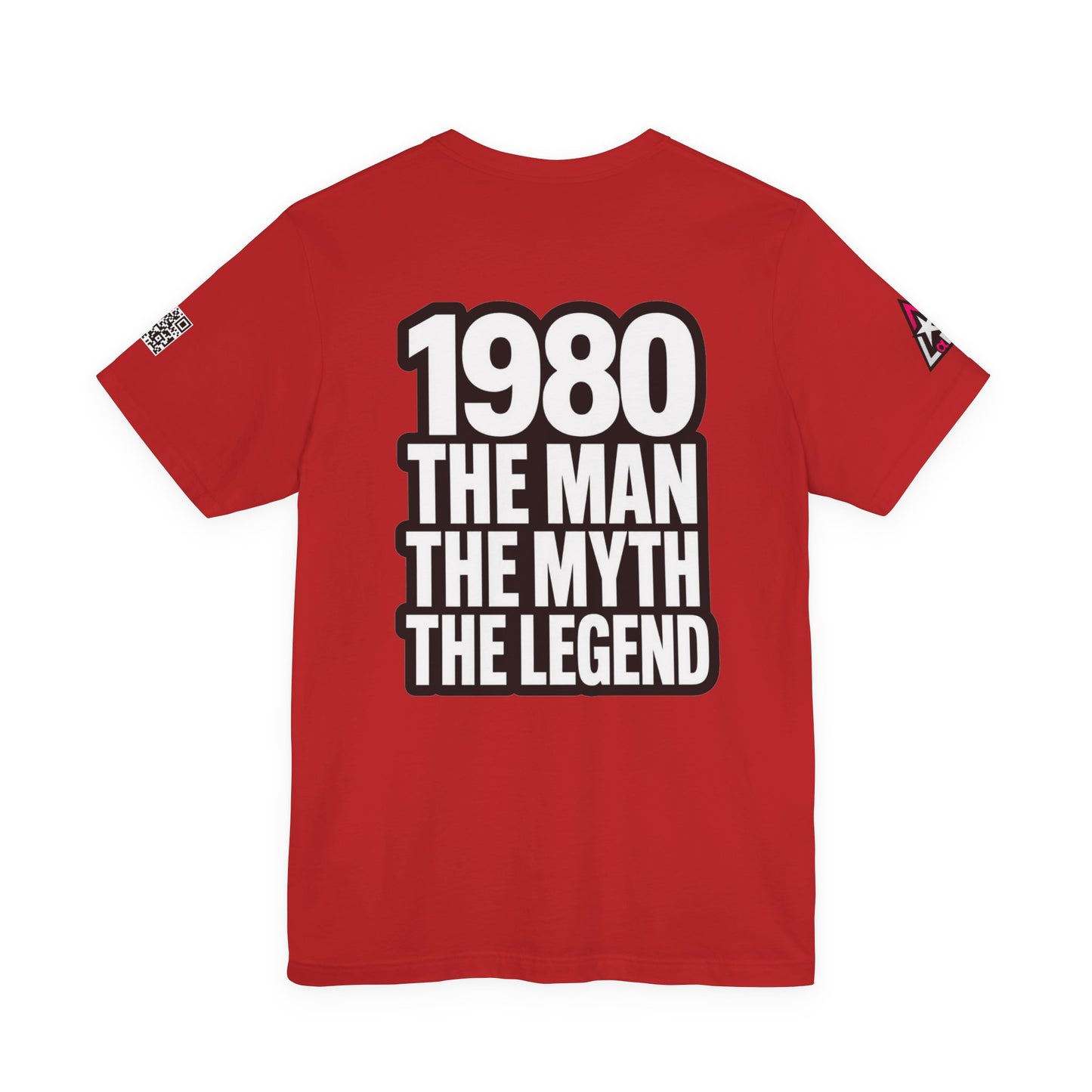 1980 The Man The Myth The Legend Graphic T-Shirt | 1980 Birthday Tee | Vintage Legend Shirt