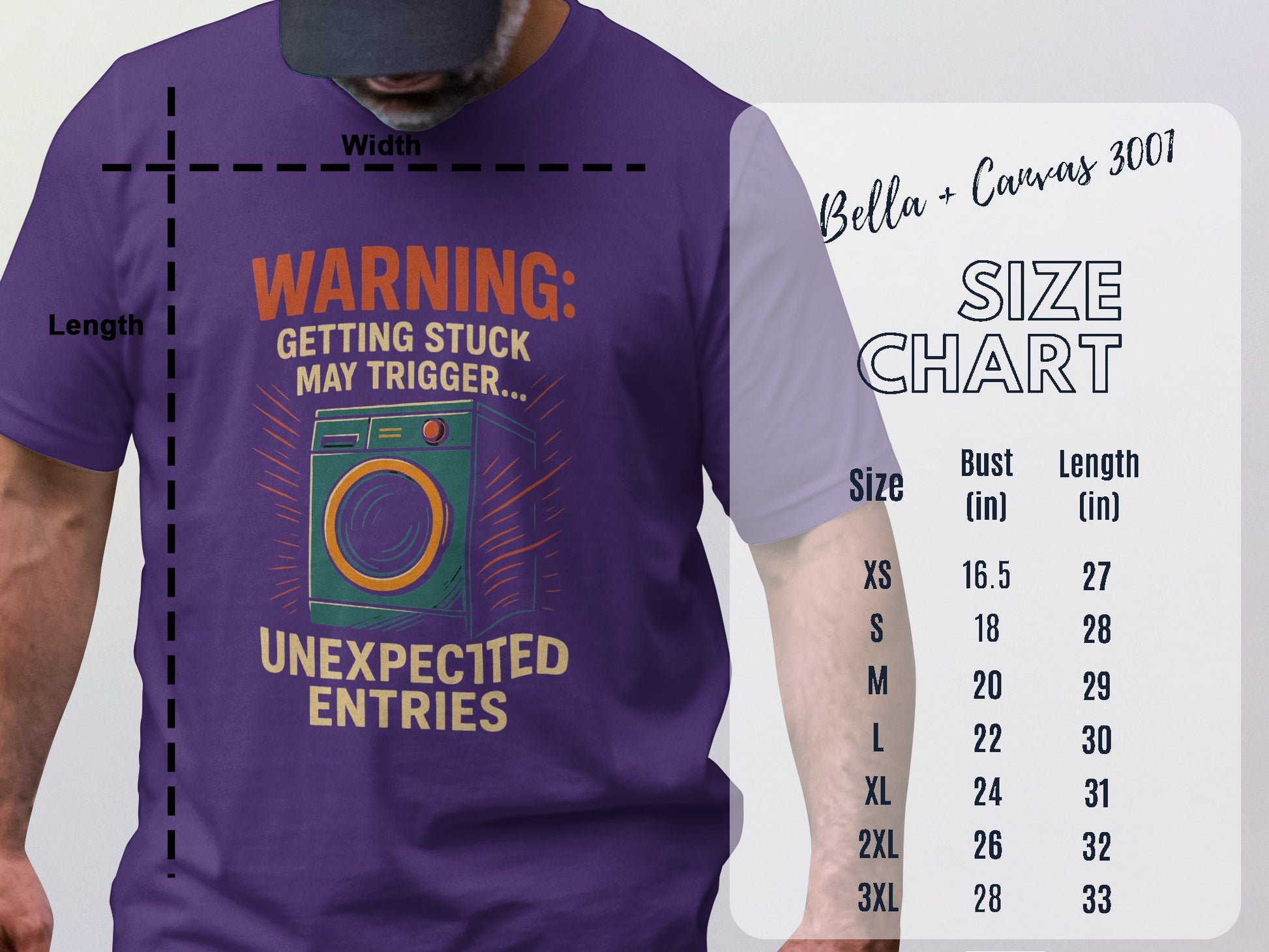 Funny Warning Getting Stuck Unexpected Entries Shirt product type