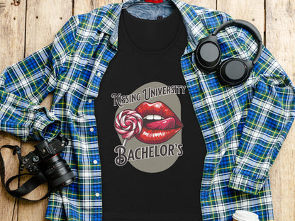 Kissing University Bachelor's Graphic Tee product