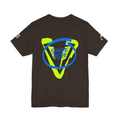 V-Shape Inside Graphic T-Shirt | Fitness Streetwear Tee | Gym & Bodybuilding Shirt