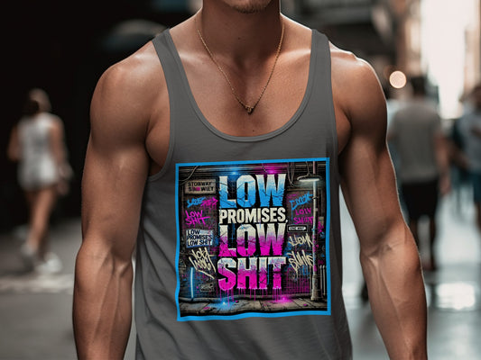 Low Promises Low Shit Tank Top Product